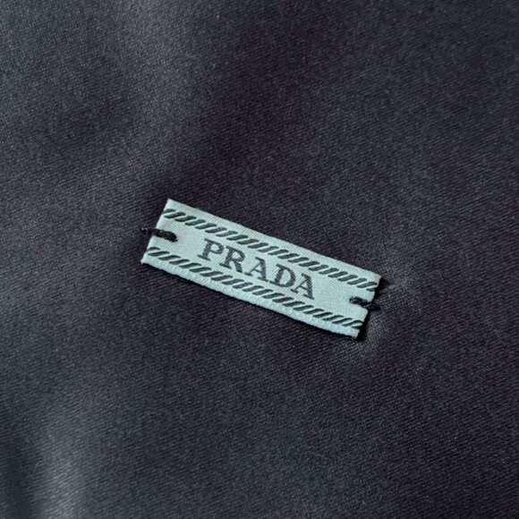 Prada Dust Bag Navy Shoe Organizer Drawstring Storage Gift Luxury Designer - Picture 5 of 8
